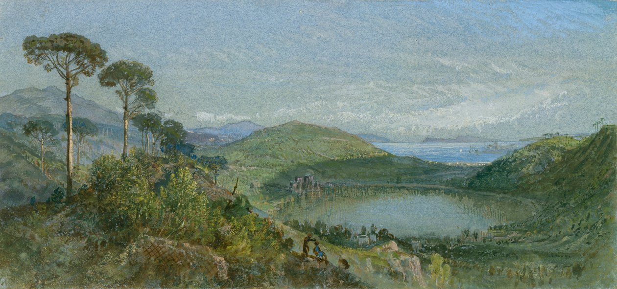 Lago Averno da William Trost Richards