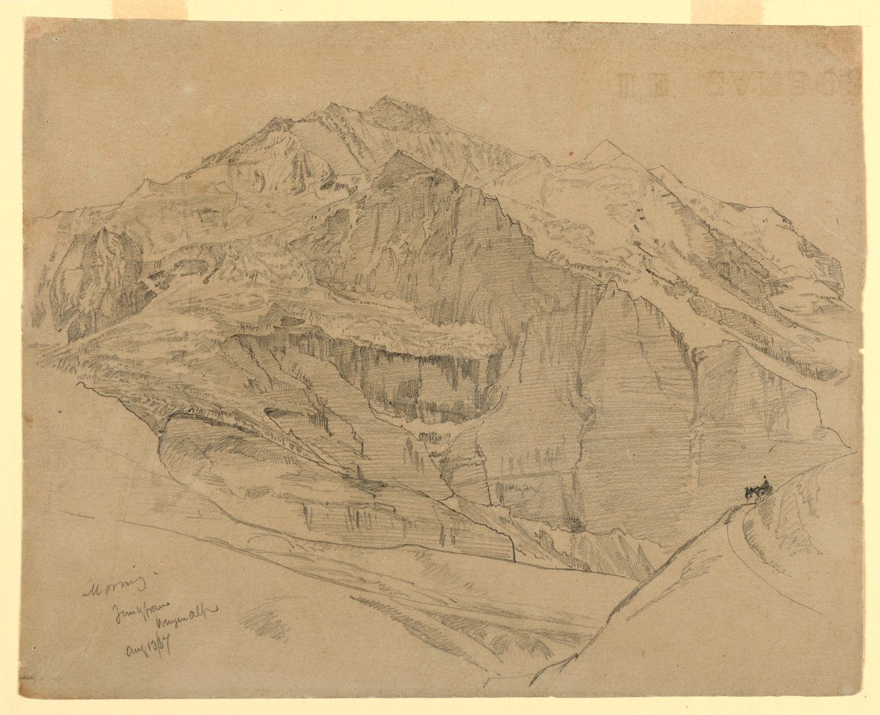 Paesaggio, Jungfrau, Svizzera da William Trost Richards