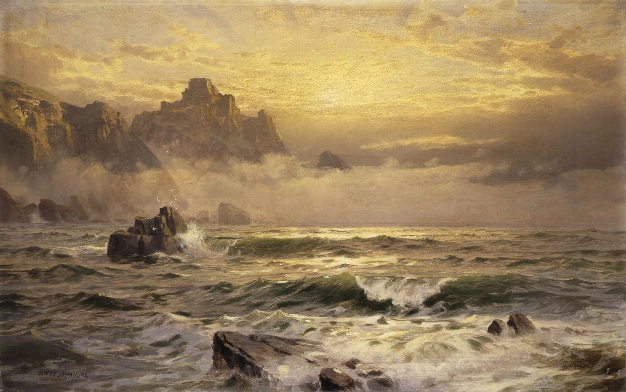 Nebbia mattutina, Guernsey da William Trost Richards