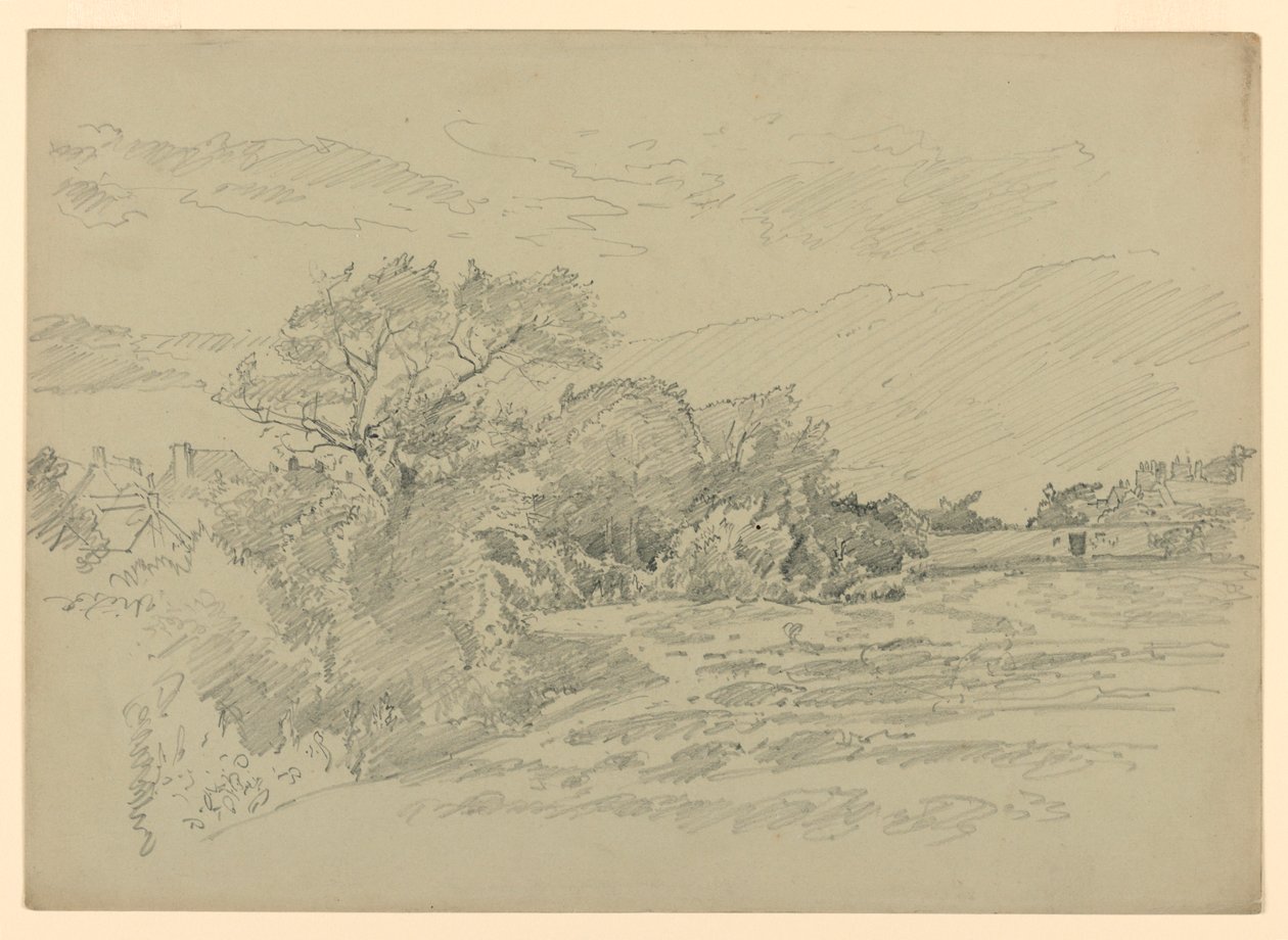 Studio di paesaggio da William Trost Richards