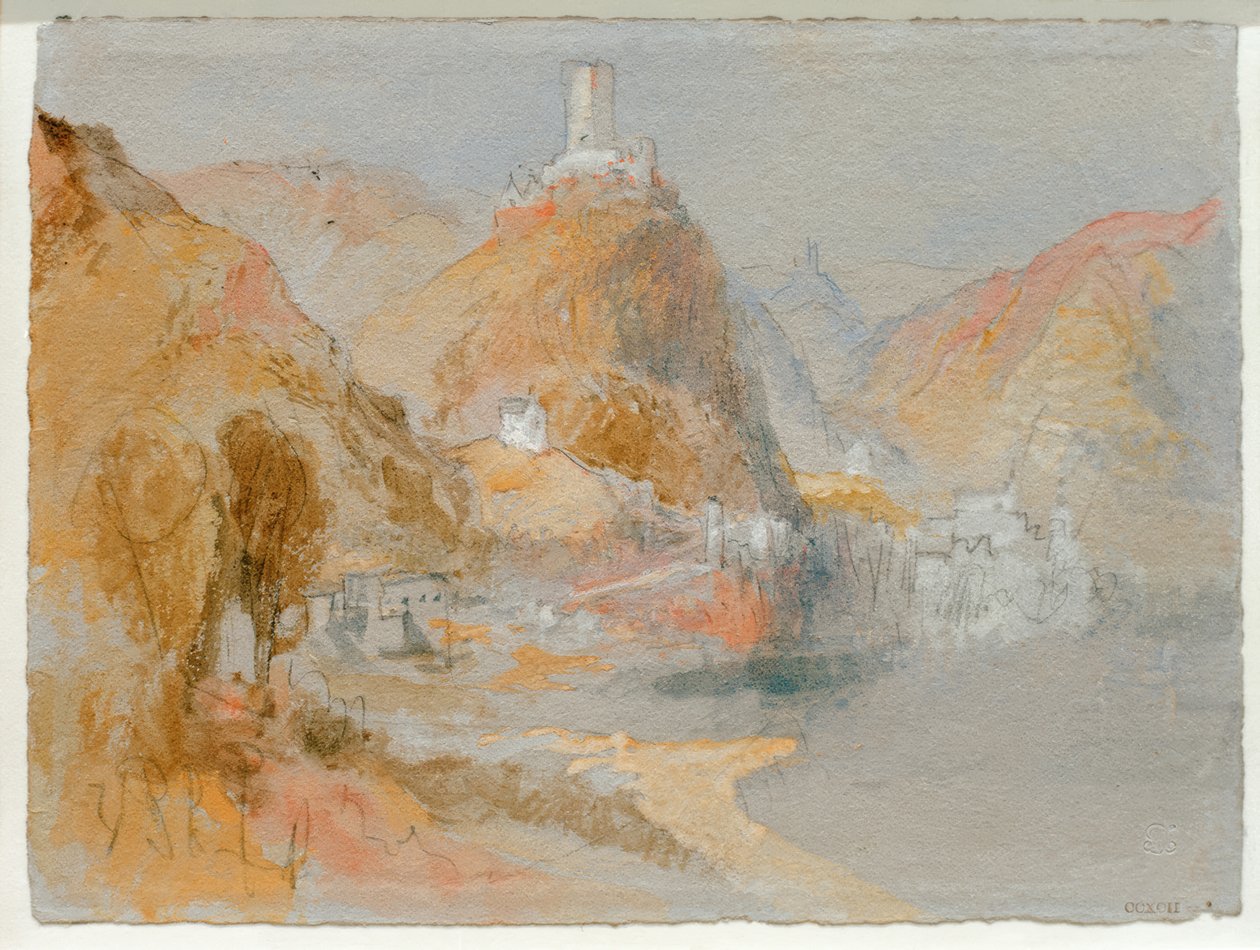 Cochem vista da sud da Joseph Mallord William Turner