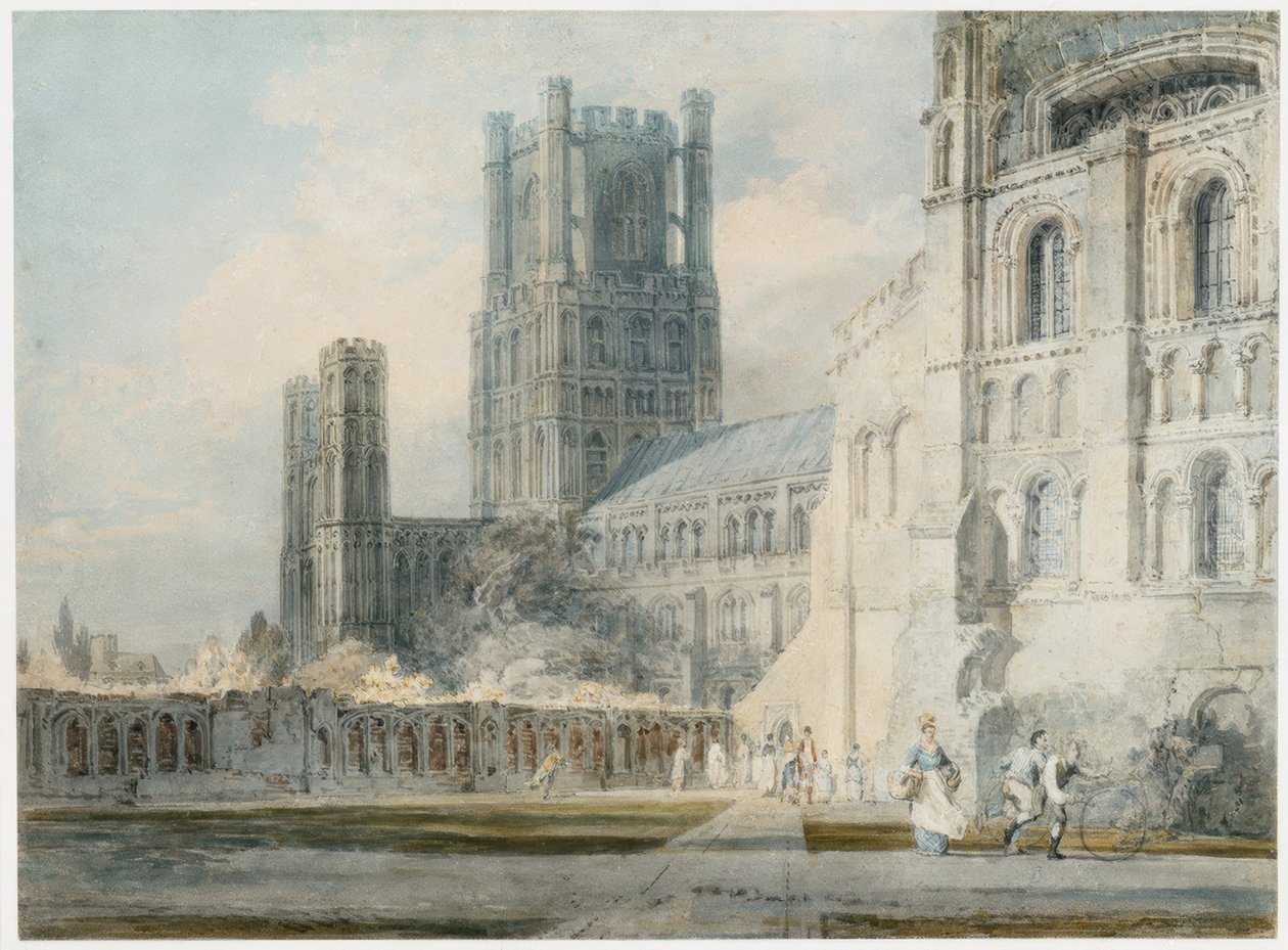 Cattedrale di Ely da sud-est da Joseph Mallord William Turner