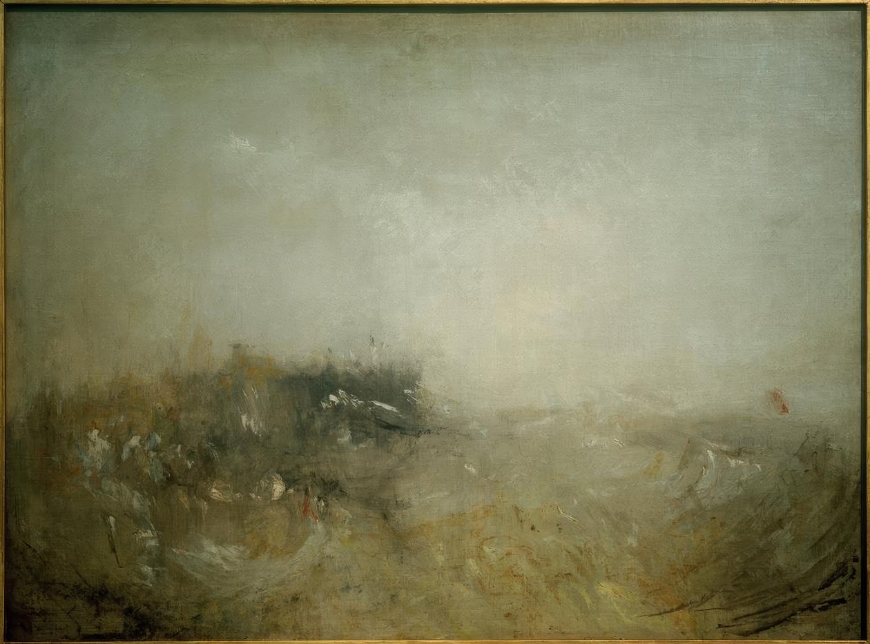 Mare agitato da Joseph Mallord William Turner