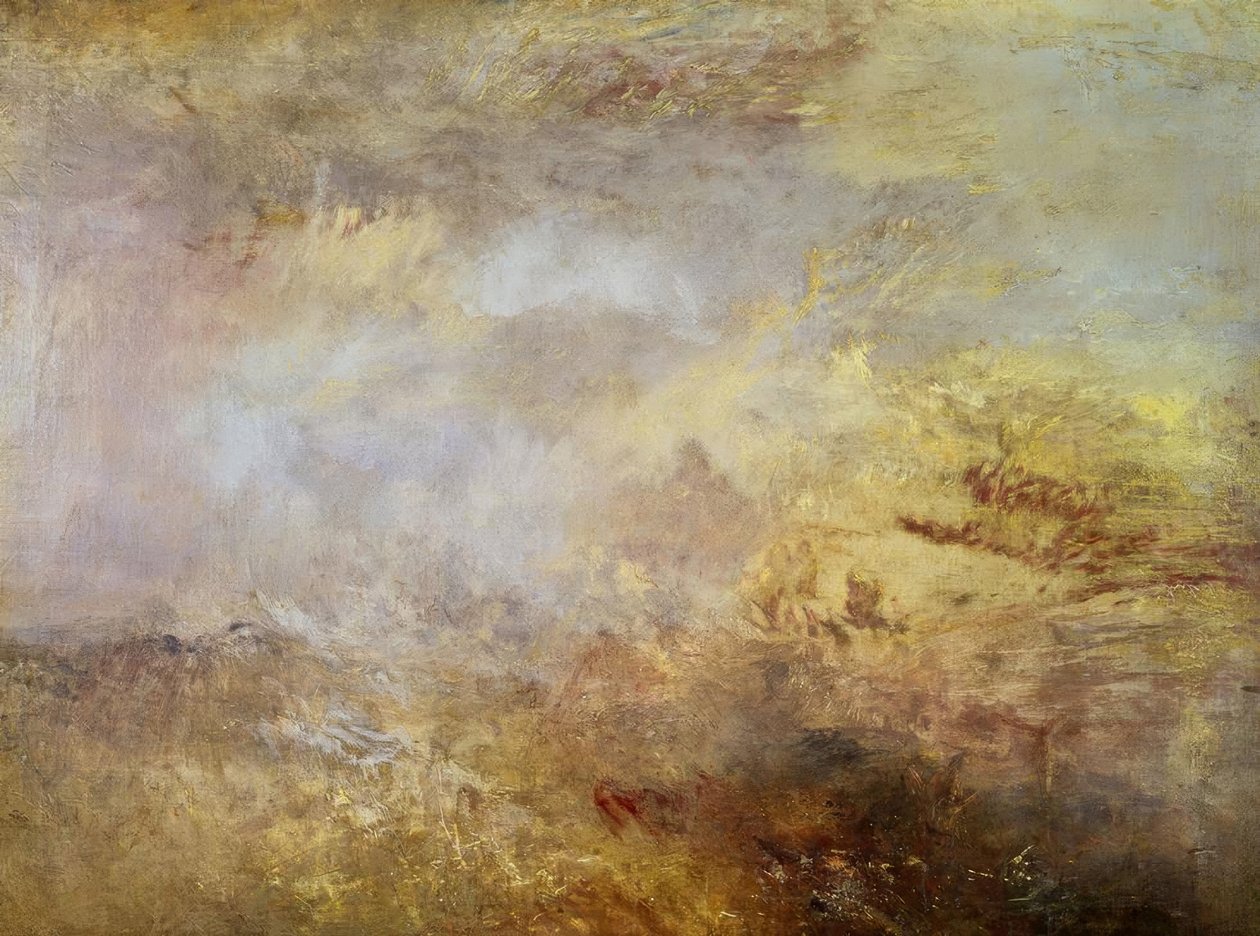Tempesta in mare – XIX secolo da Joseph Mallord William Turner