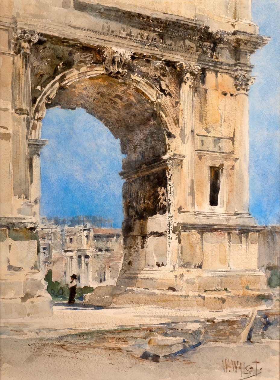 Arco di Tito, Roma da William Walcot