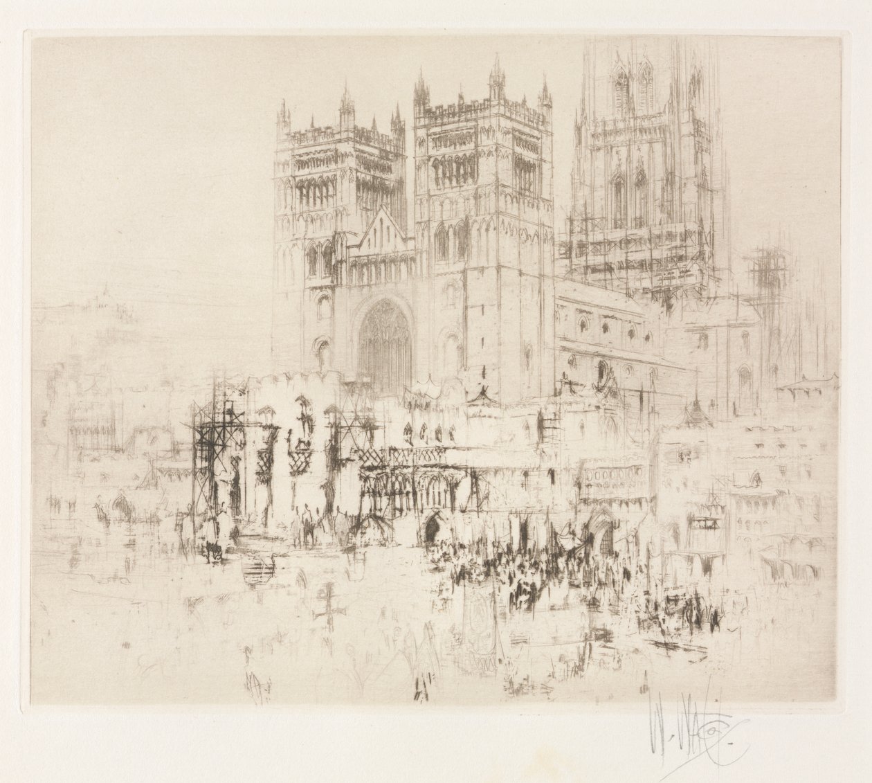 Cattedrale di Durham da William Walcot