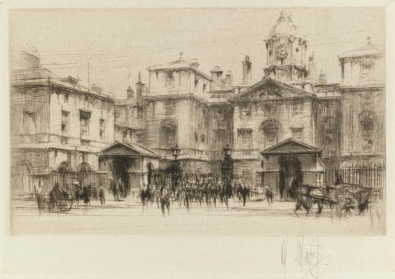 Set di Londra: Horseguards da William Walcot