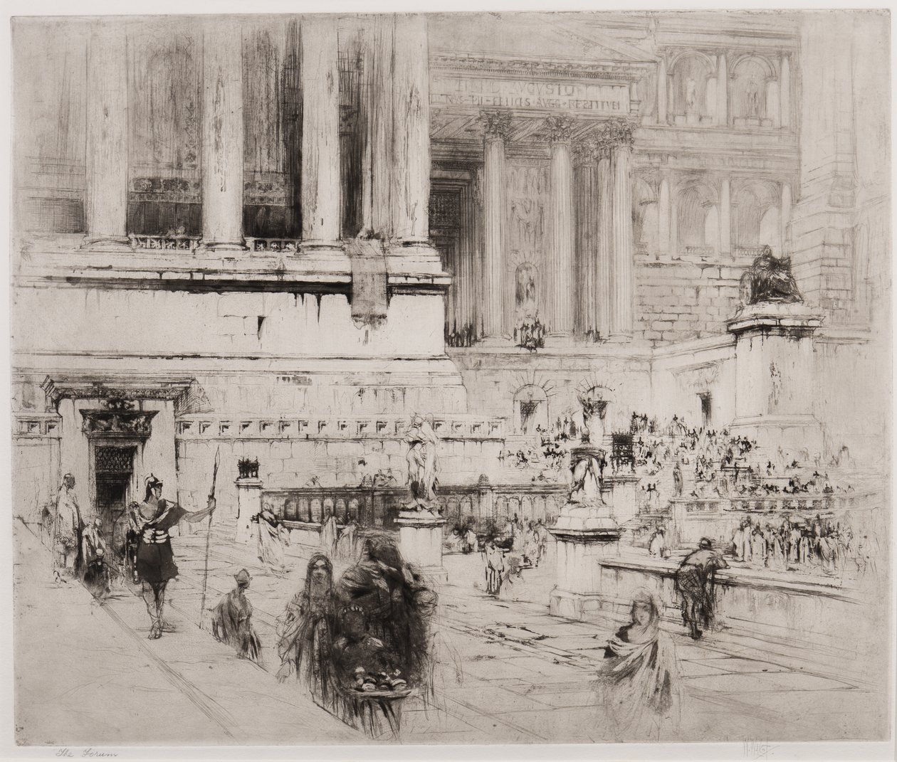Il Foro da William Walcot