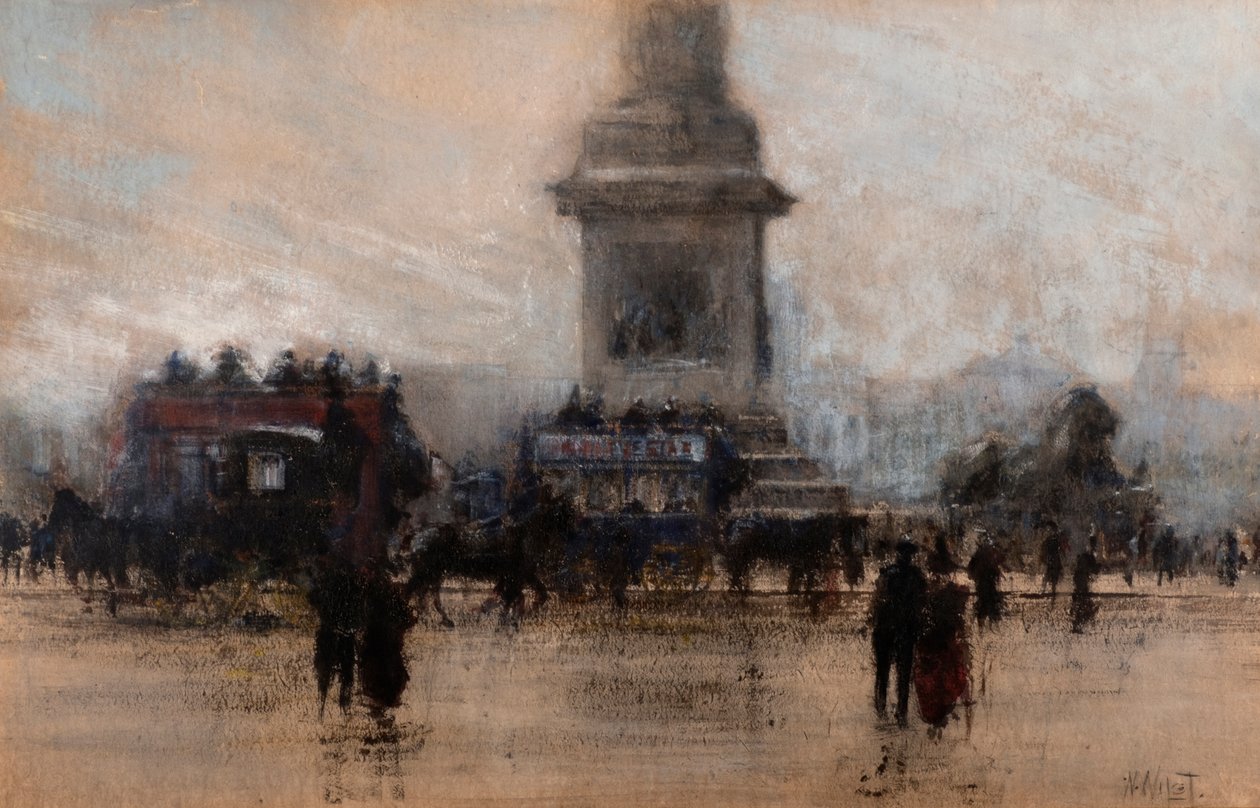 Piazza Trafalgar da William Walcot