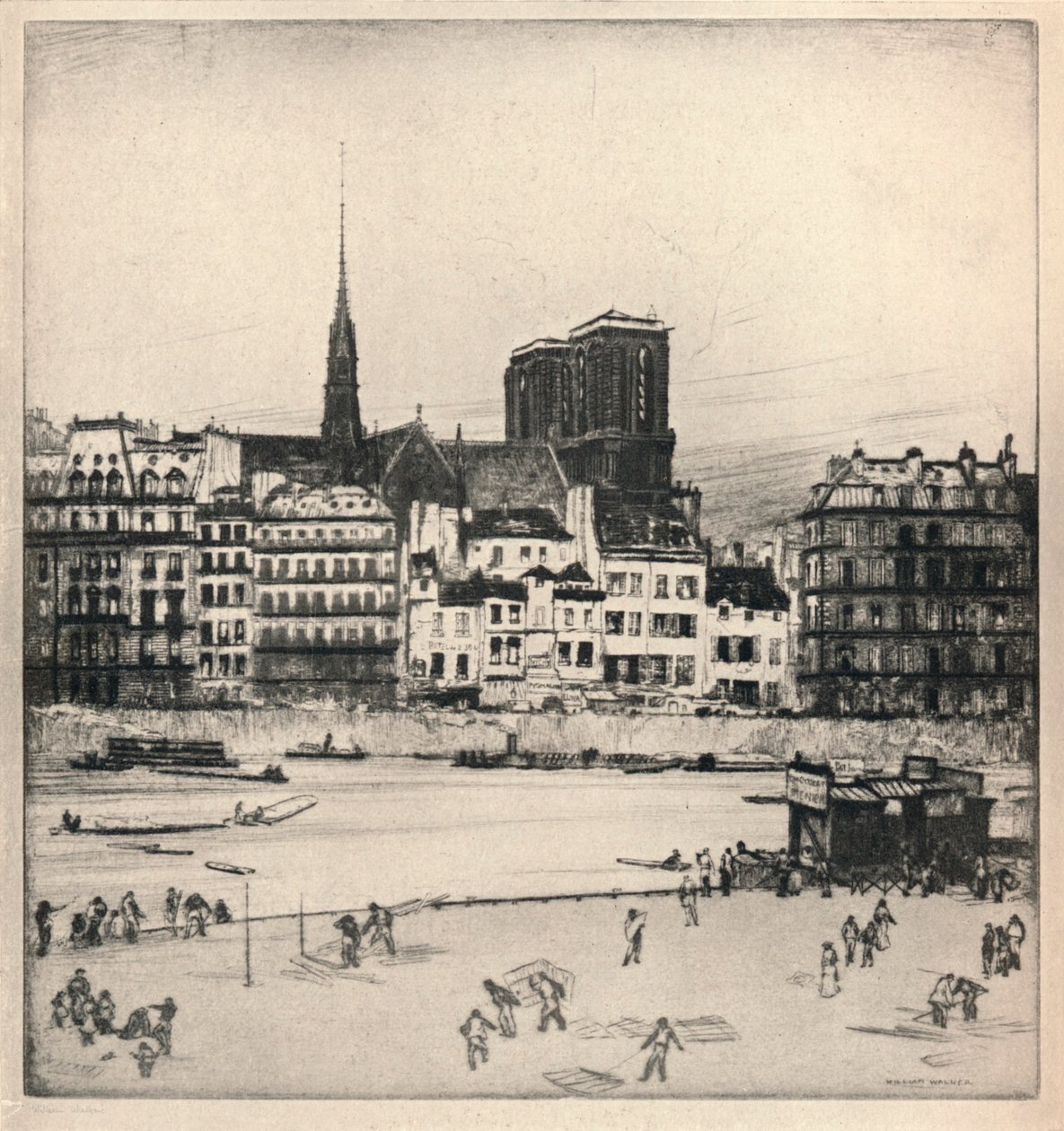 Notre-Dame, 1915 da William Walker