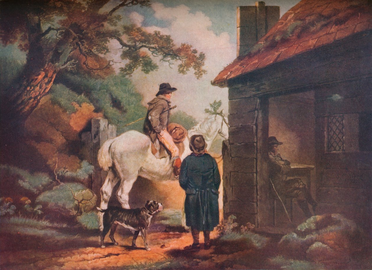 Il casello, c1805 da William Ward