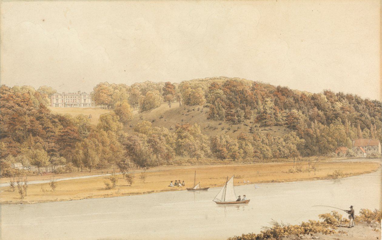 Park Place, Henley on Thames da William Westall