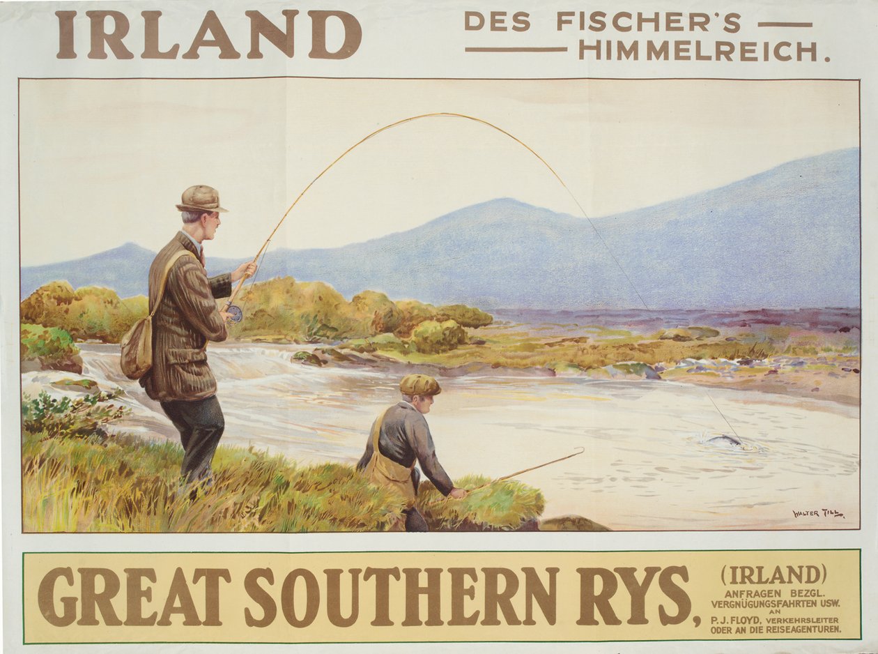 Irlanda: il paradiso del pescatore da William Wiehe Collins