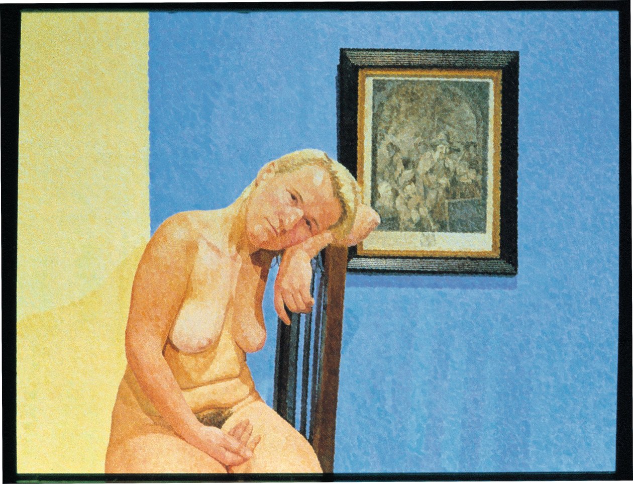 Nudo seduto da William Wilkins