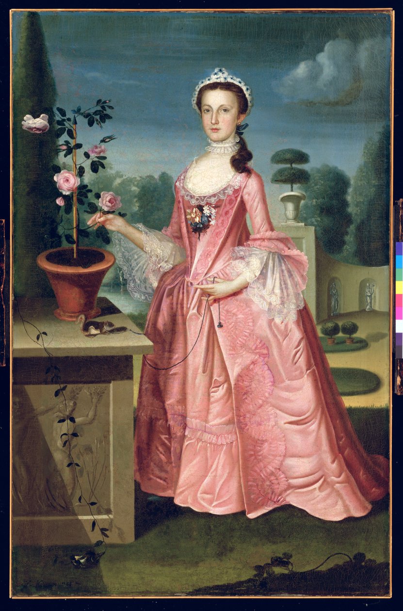 Ritratto di Deborah Hall da William Williams