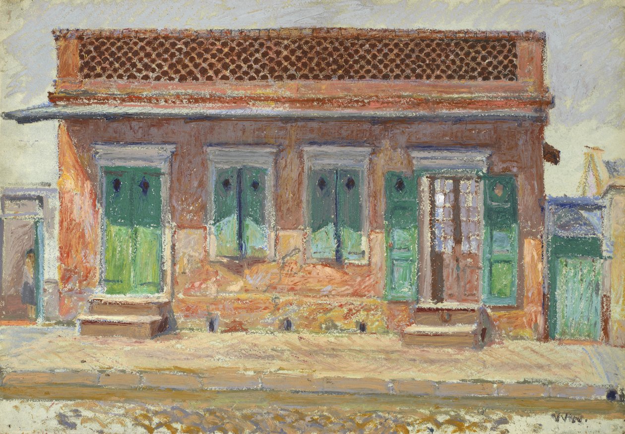 Casa su Dumaine Street, New Orleans, c.1904 da William Woodward