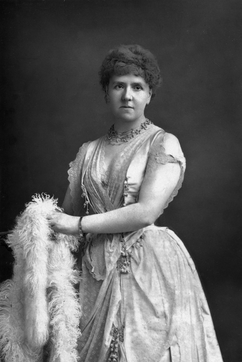 Anna Williams, cantante, 1890 da William and Daniel Downey