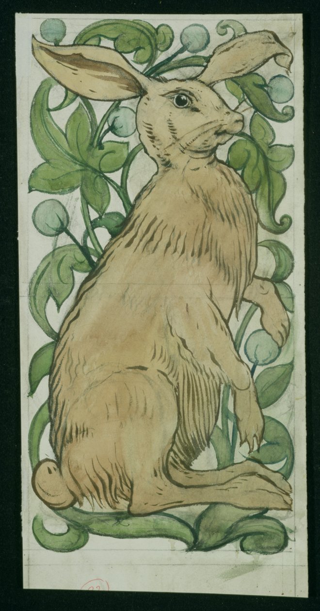 Lepre da William de Morgan
