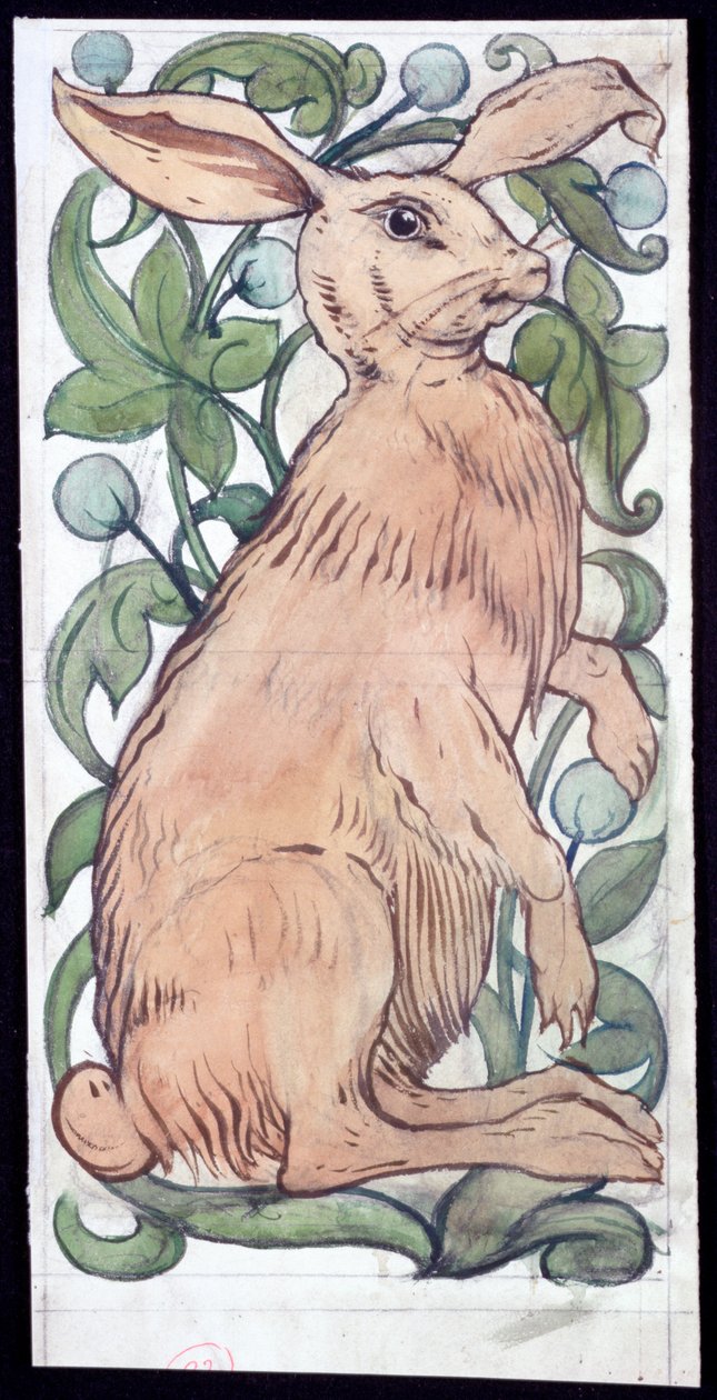 Lepre, c1859-1917 da William de Morgan