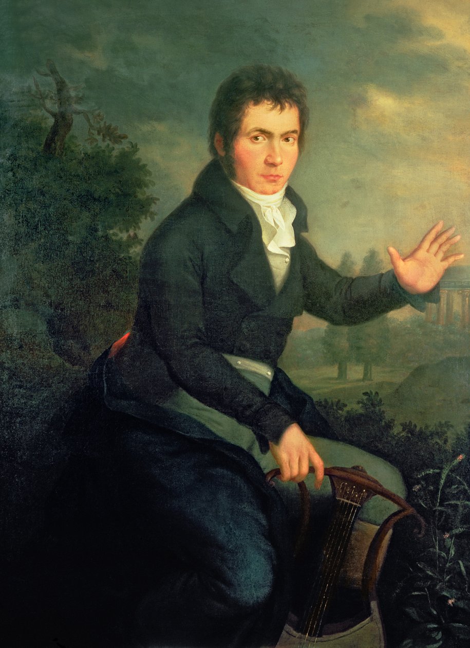 Ludvig van Beethoven (1770-1827), 1804 da Willibrord Joseph Mahler or Maehler