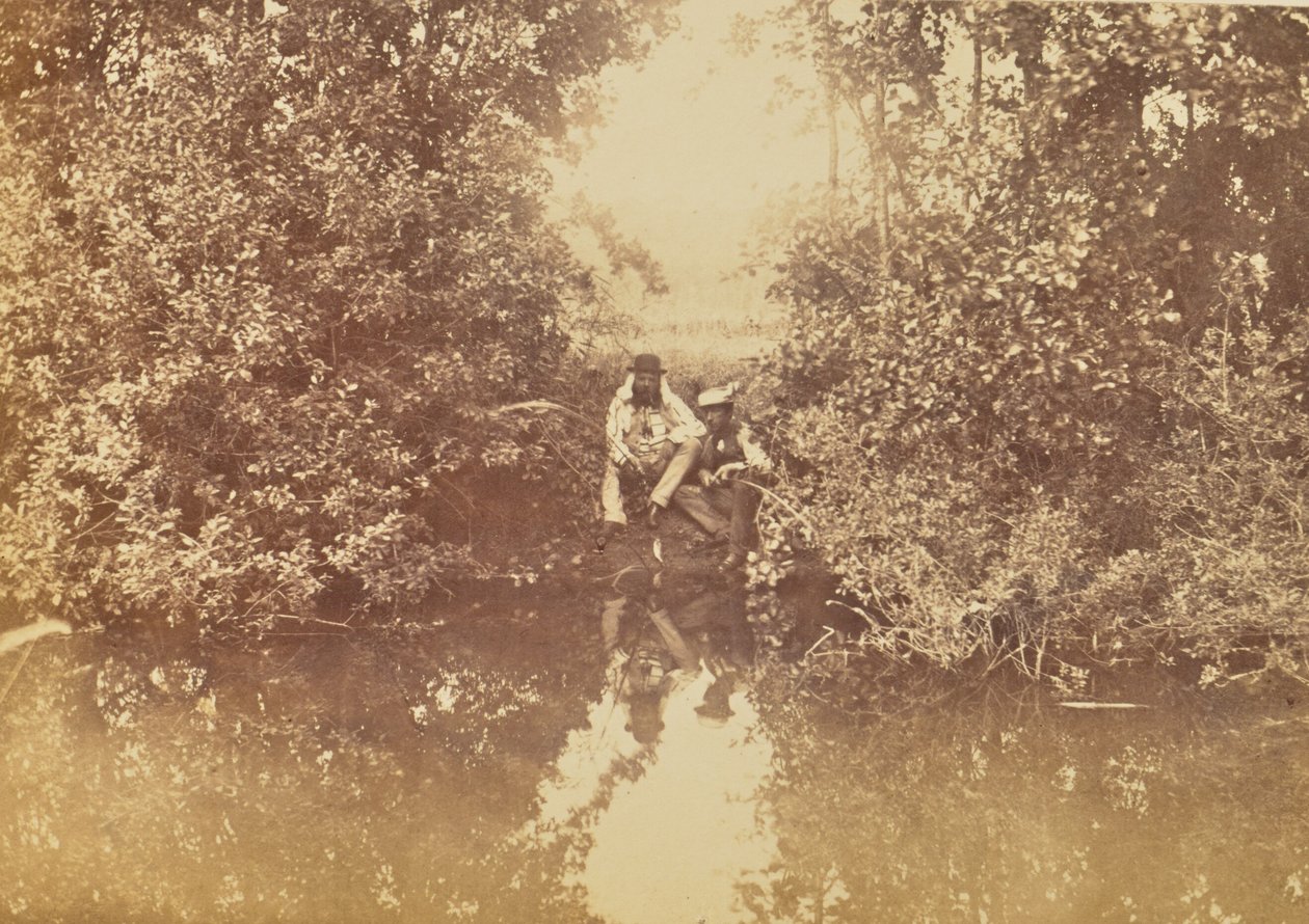 [Due uomini che pescano] da Willoughby Wallace Hooper