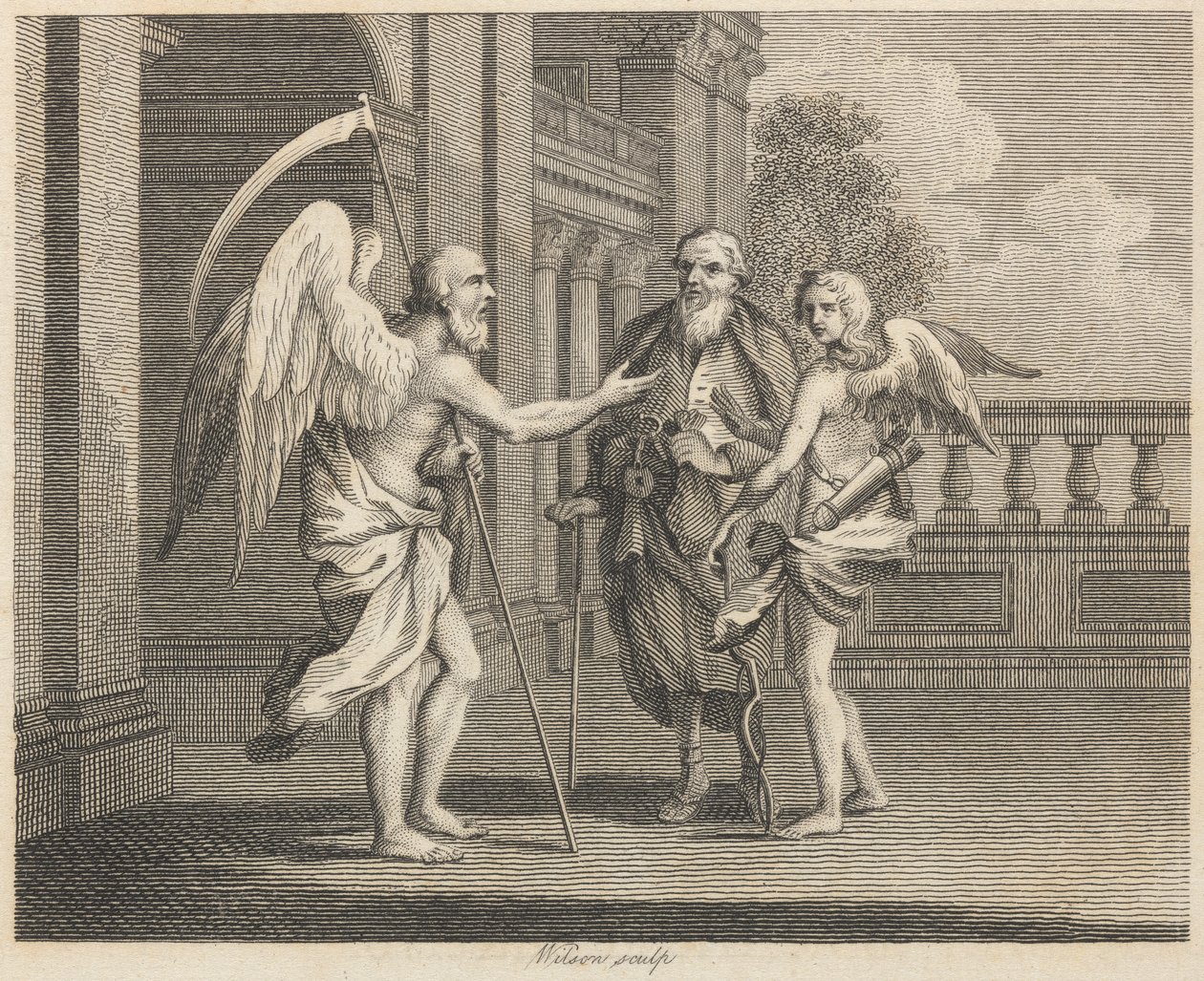 Pluto, Cupido e Tempo da Wilson
