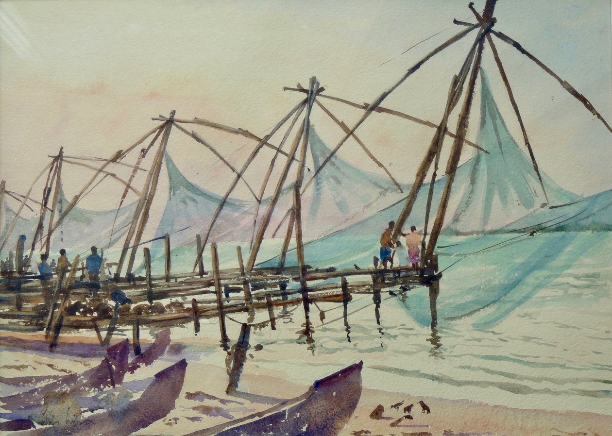 Reti da pesca, Fort Cochin da Wilson Clive