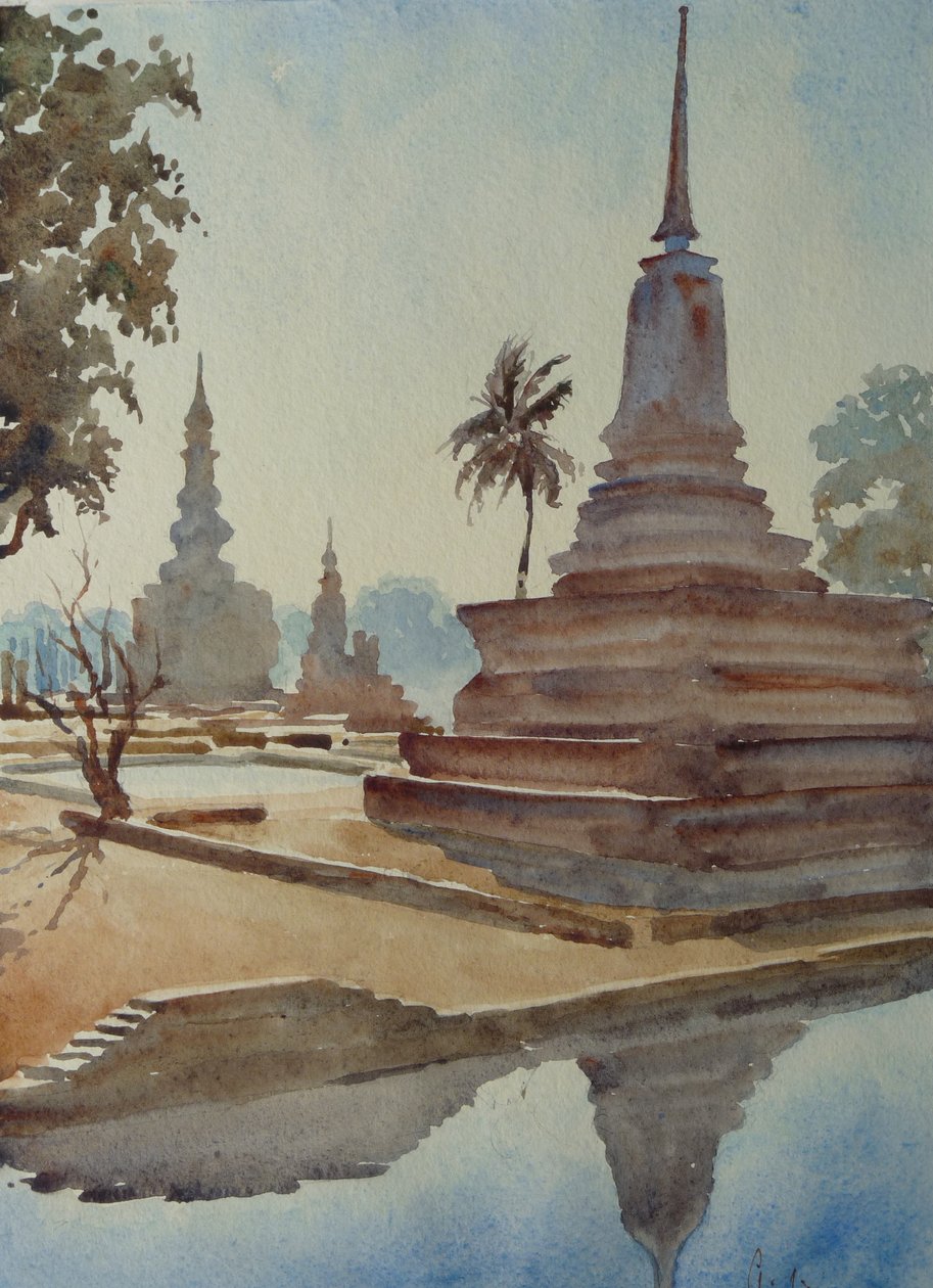 Alba, Wat Mahartat, Sukhotai da Wilson Clive