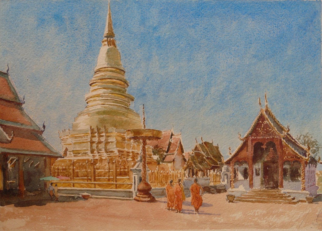 879 Wat Phrathat Haripunchai, Lamphun da Wilson Clive