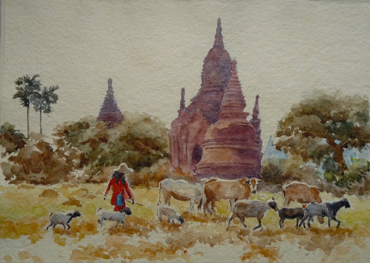 901 Bagan, pastorizia tra i templi da Wilson Clive