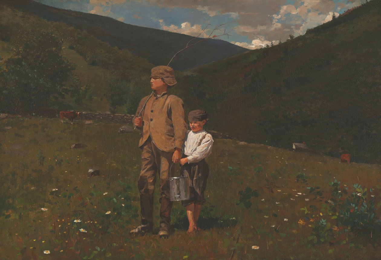 Attraversamento del pascolo da Winslow Homer