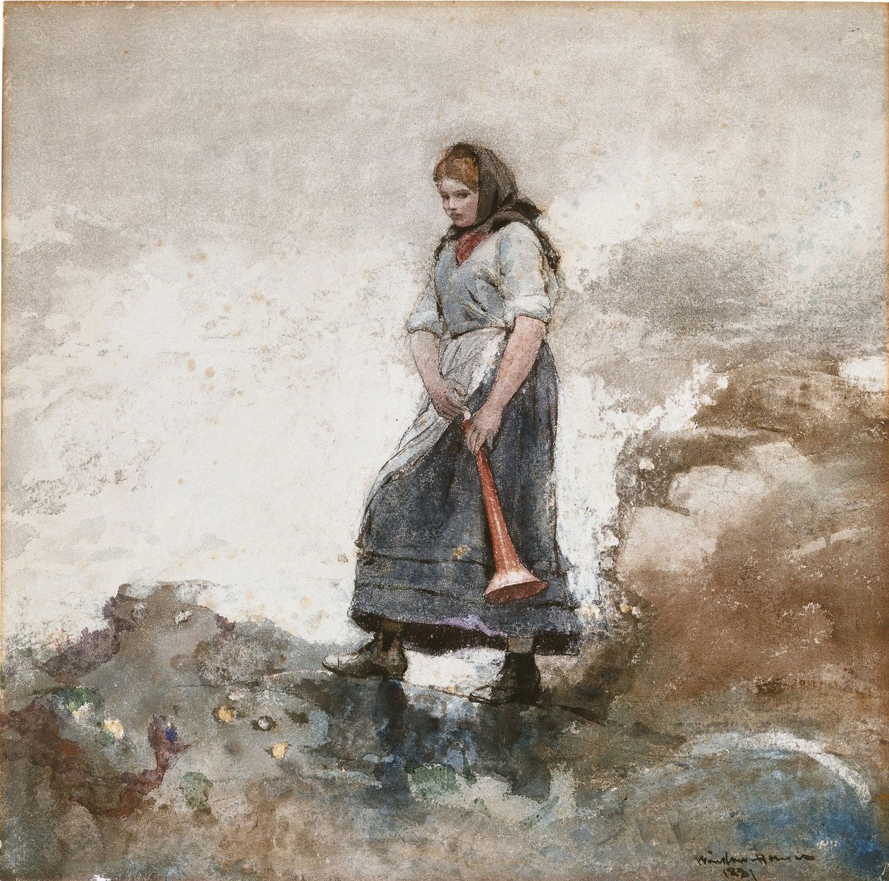 Figlia della guardia costiera da Winslow Homer