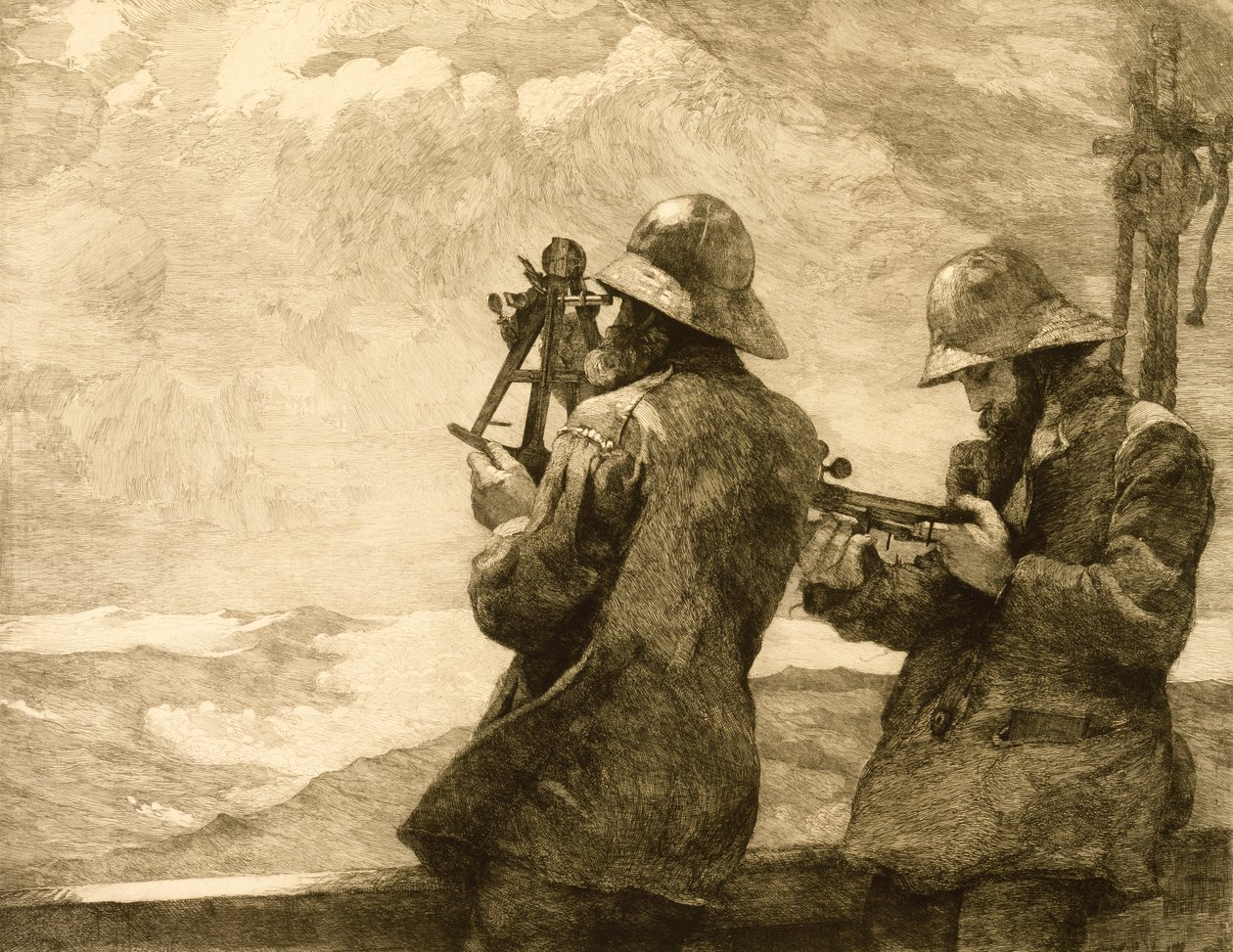 Otto campane, 1887 da Winslow Homer