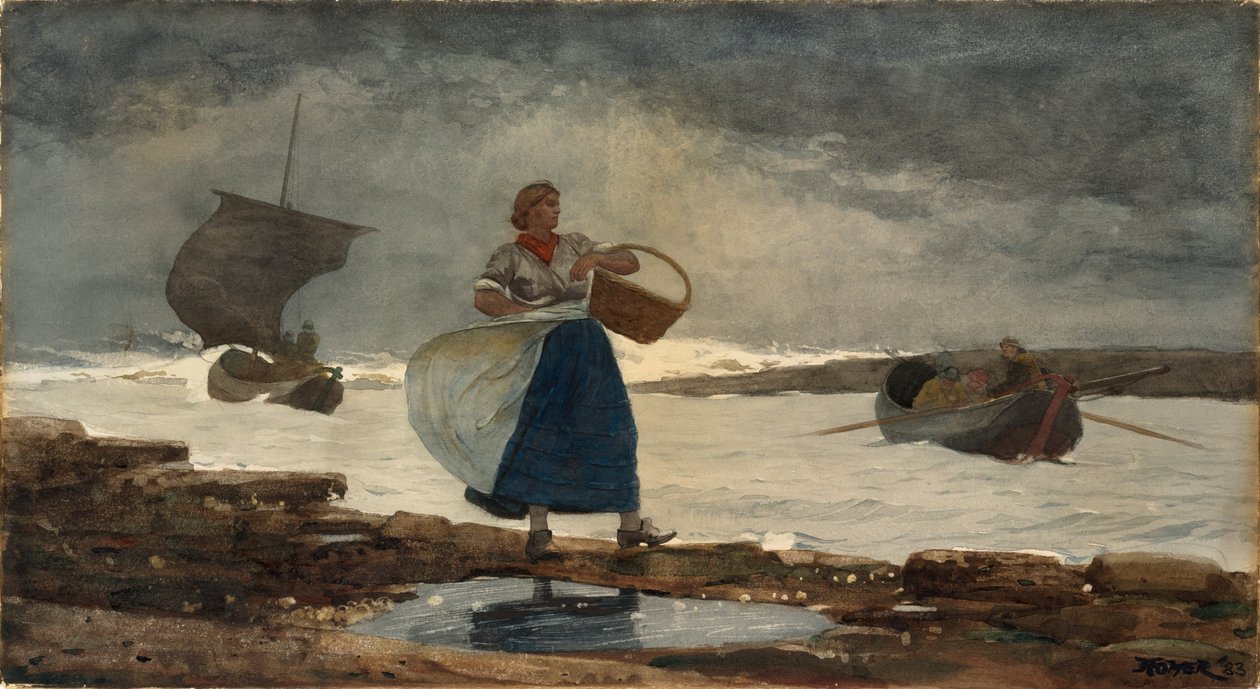 Dentro la barra da Winslow Homer