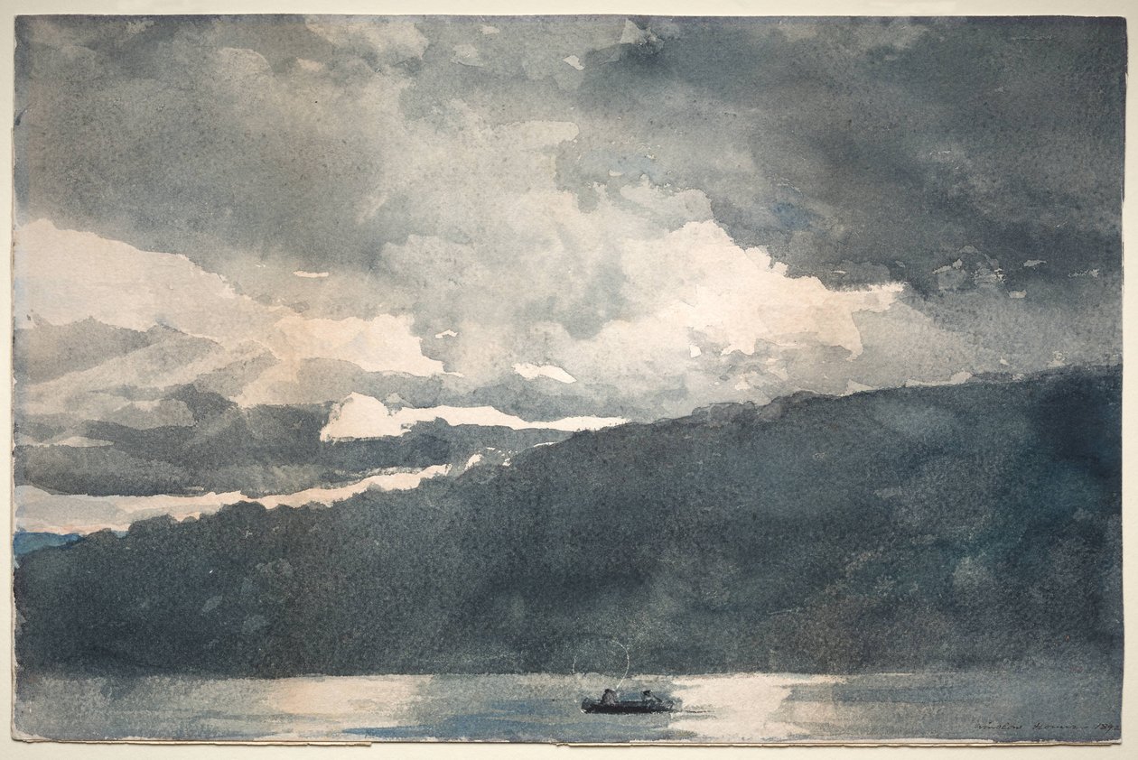 Lago Mink, Adirondacks da Winslow Homer