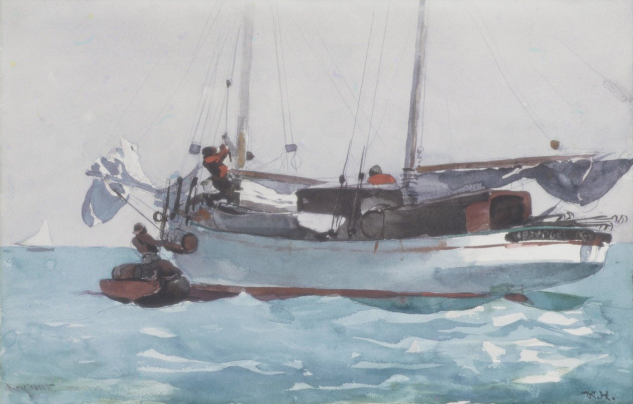 Carico di provviste umide da Winslow Homer