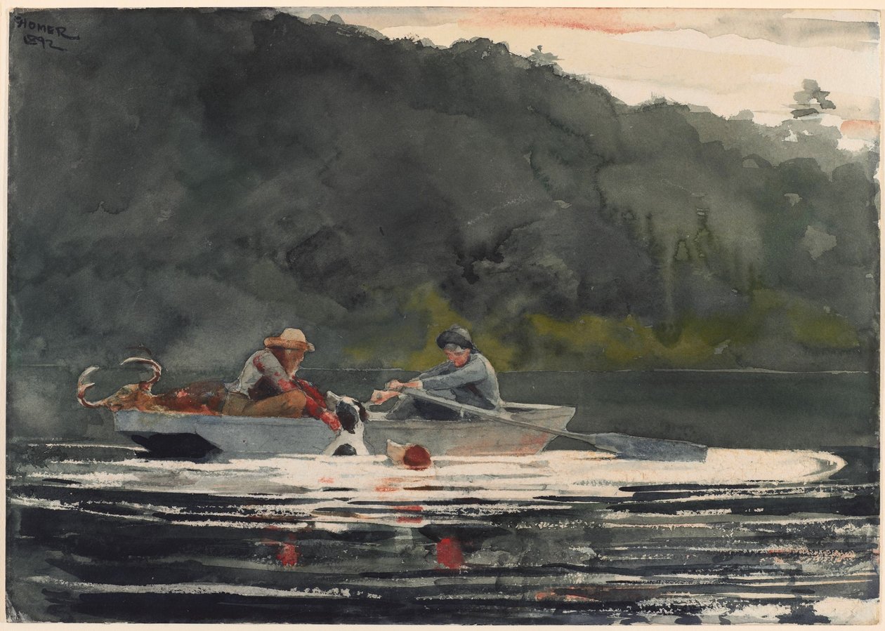 La fine della caccia da Winslow Homer