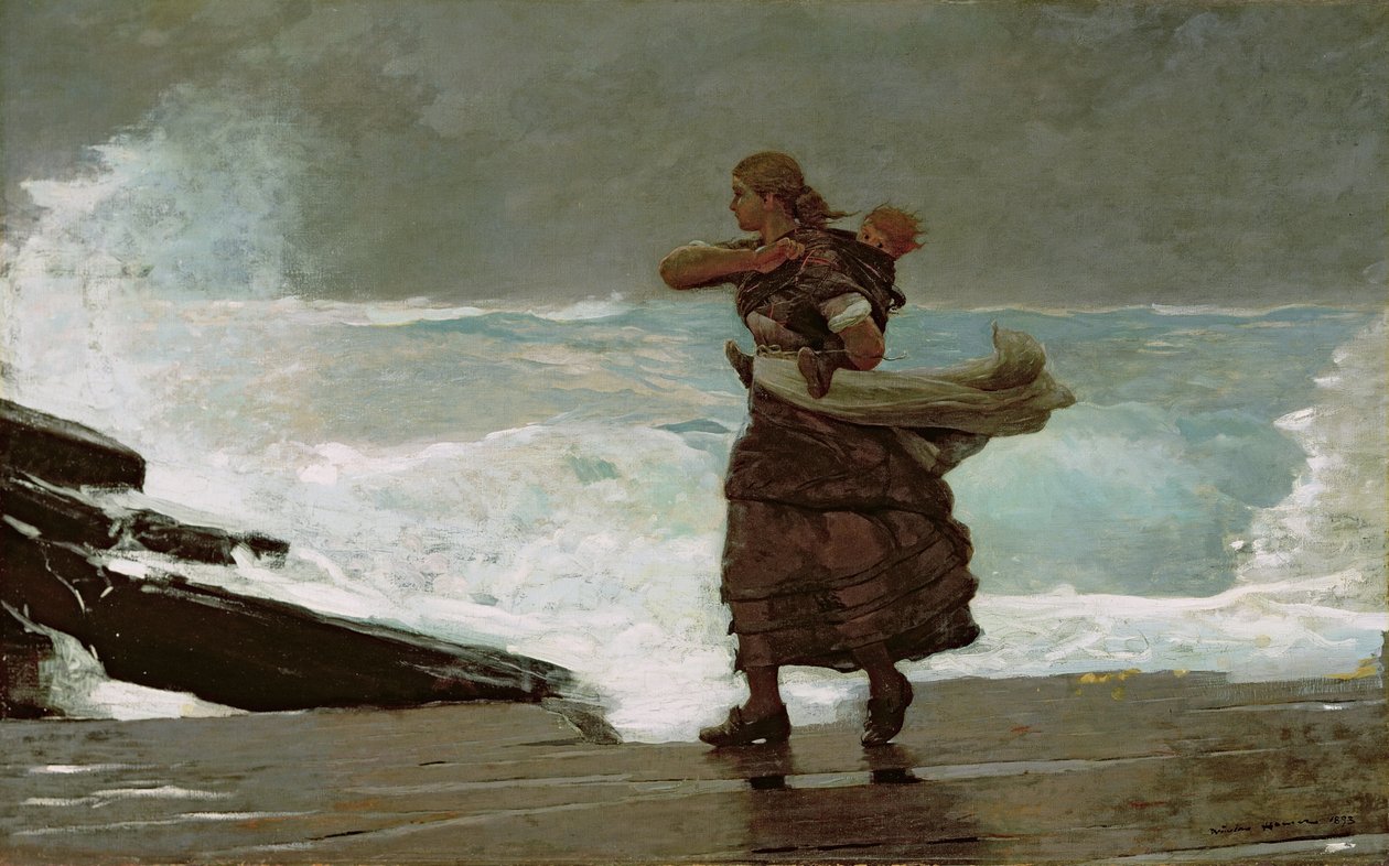 La tempesta da Winslow Homer