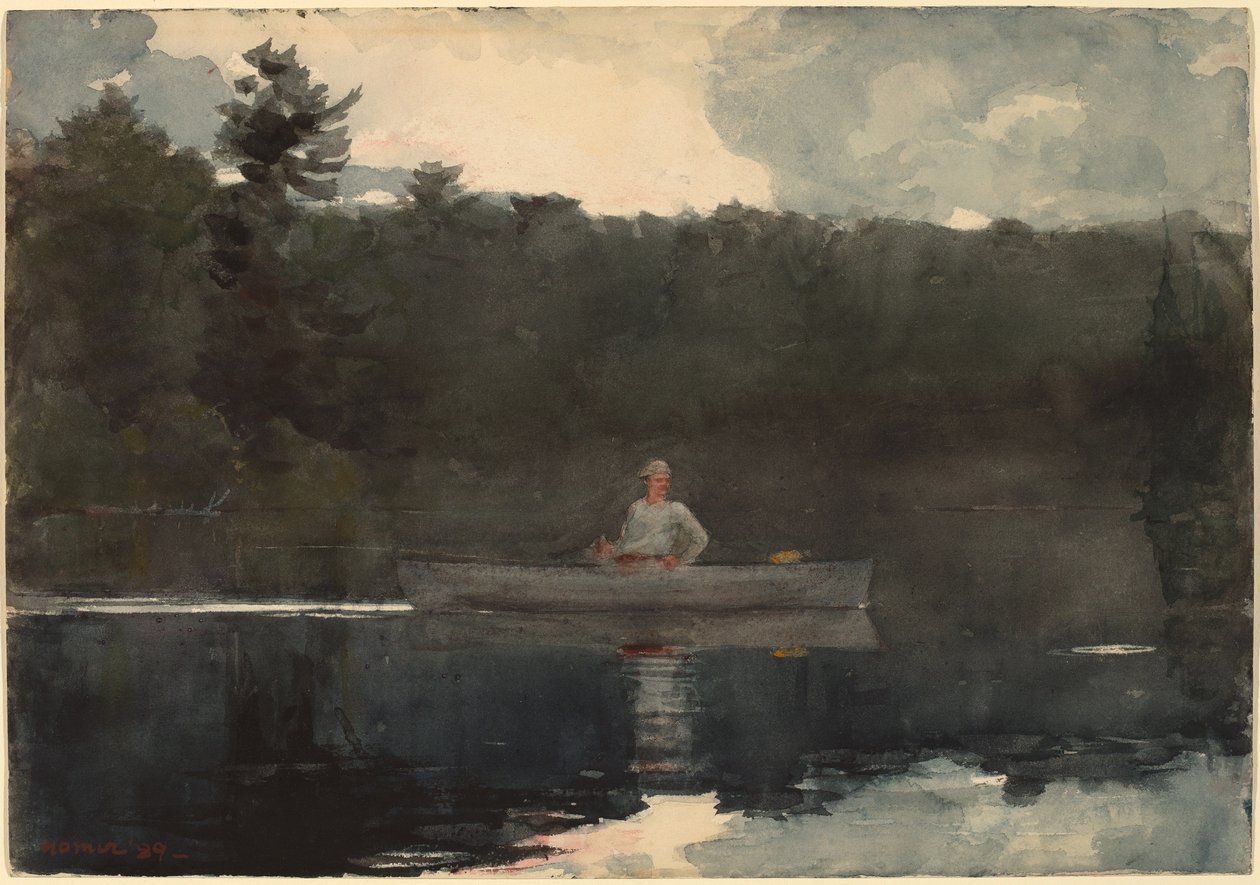 Il pescatore solitario da Winslow Homer
