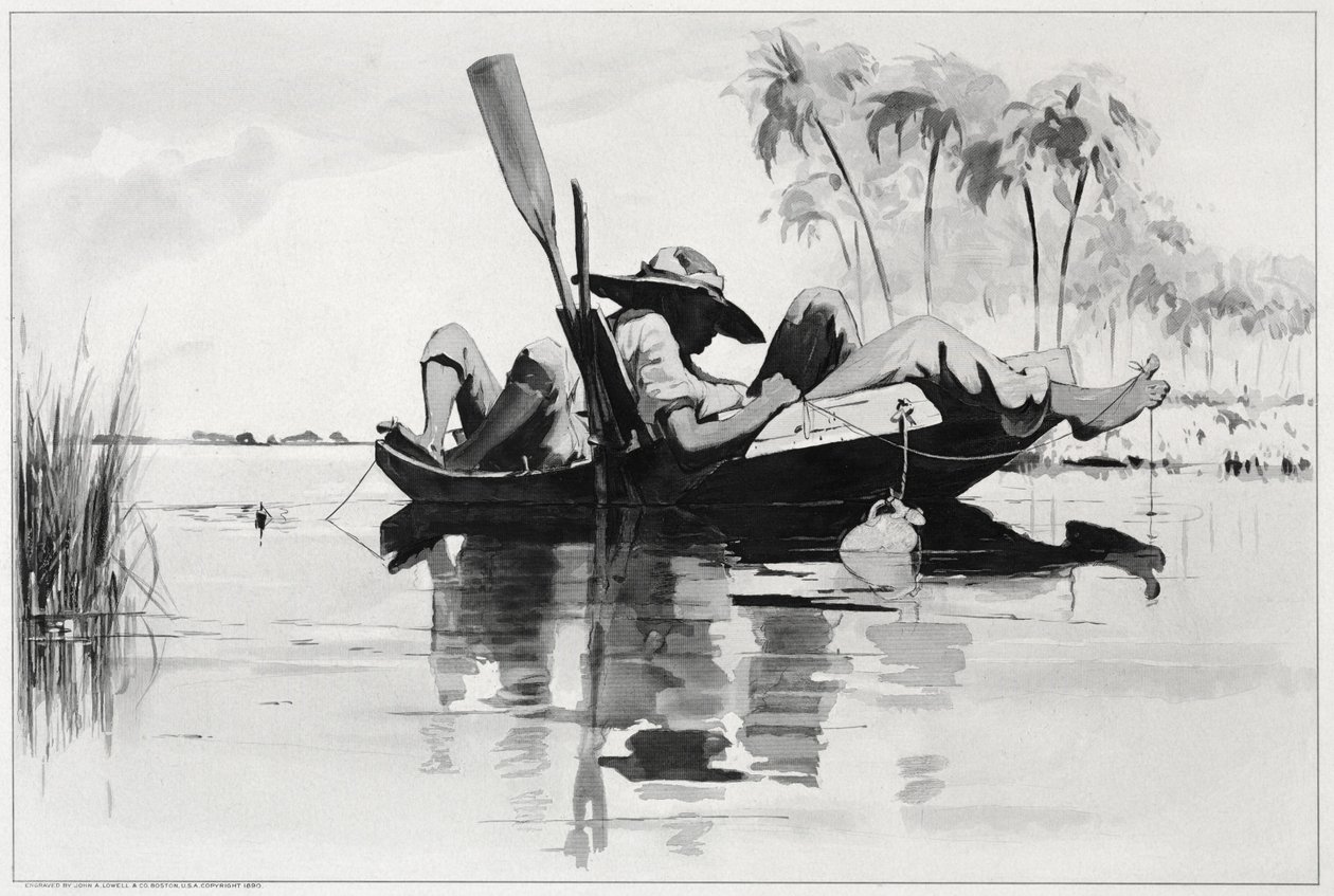 Una festa della pesca da Winslow Homer