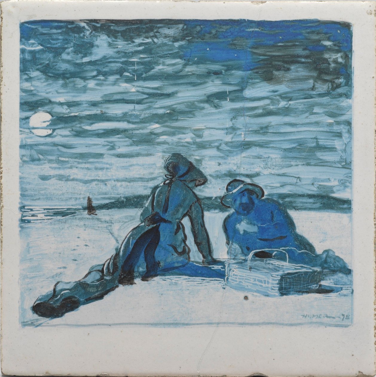 Una piastrella litoranea da Winslow Homer