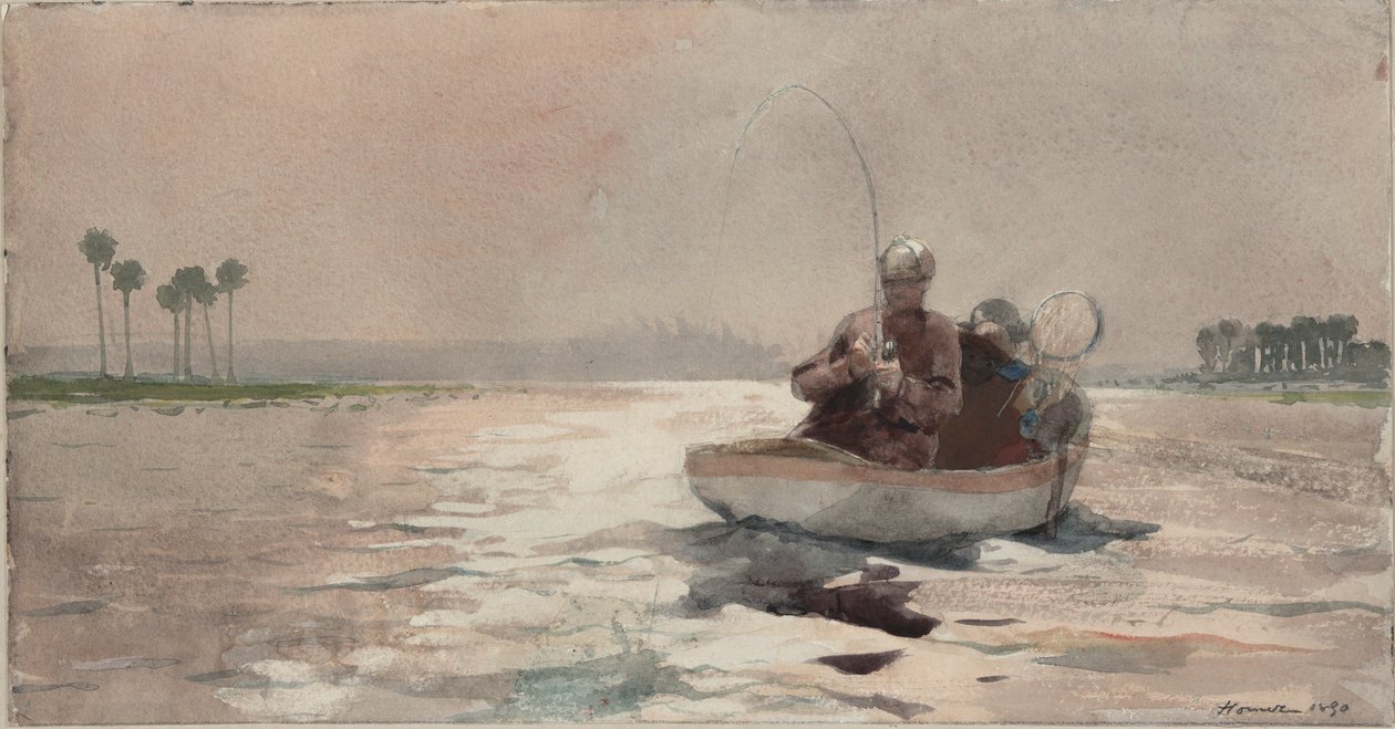 Pesca al basso - Florida da Winslow Homer
