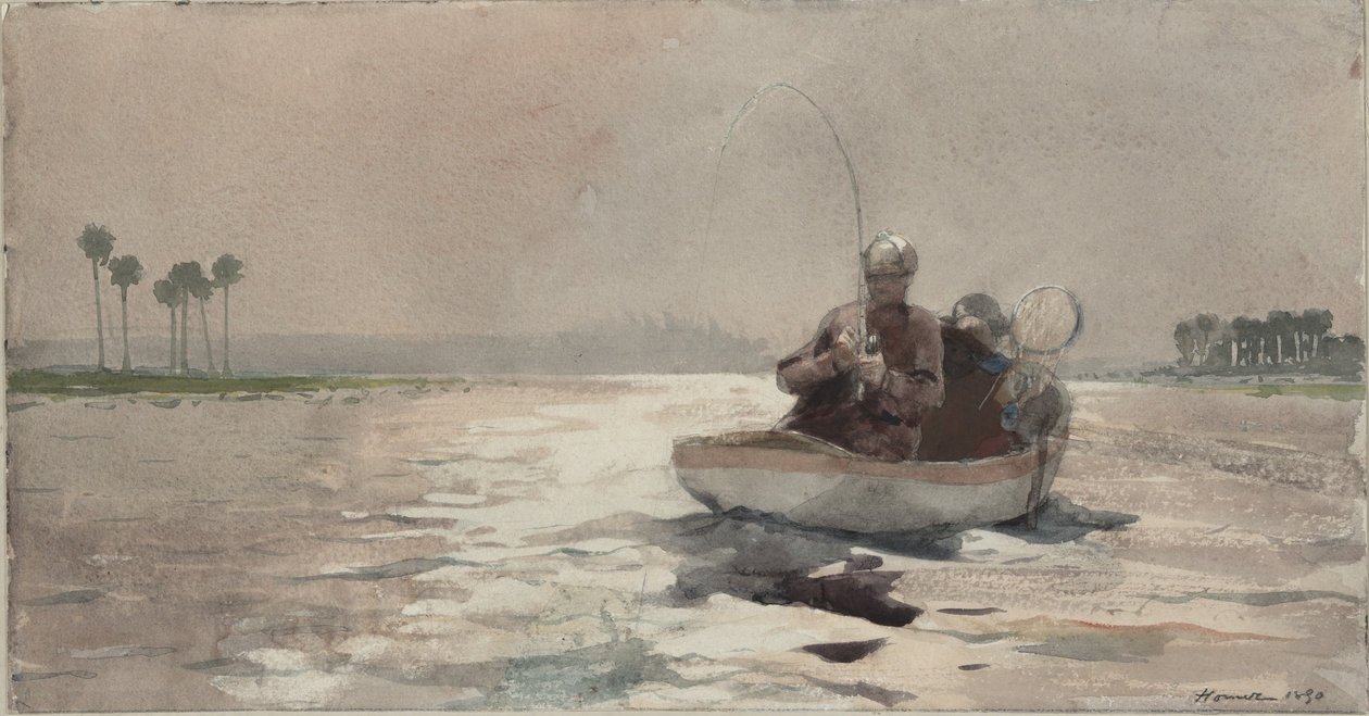 Pesca al basso - Florida da Winslow Homer