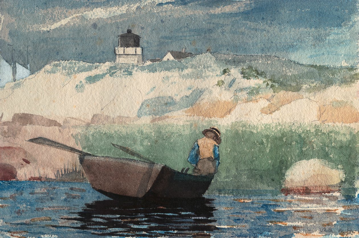 Ragazzo in barca, Gloucester da Winslow Homer
