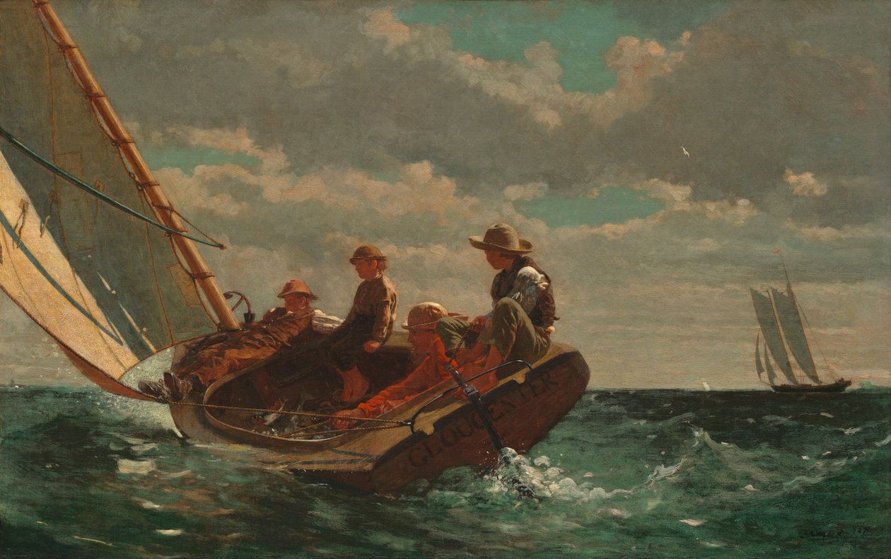 Brezza in aumento da Winslow Homer