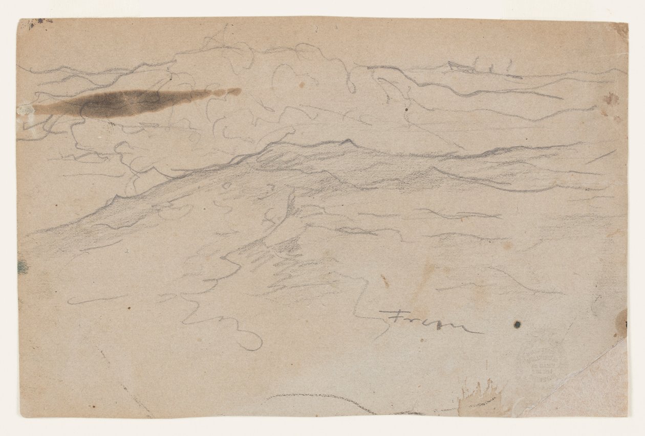Pettinatori in un mare tempestoso da Winslow Homer