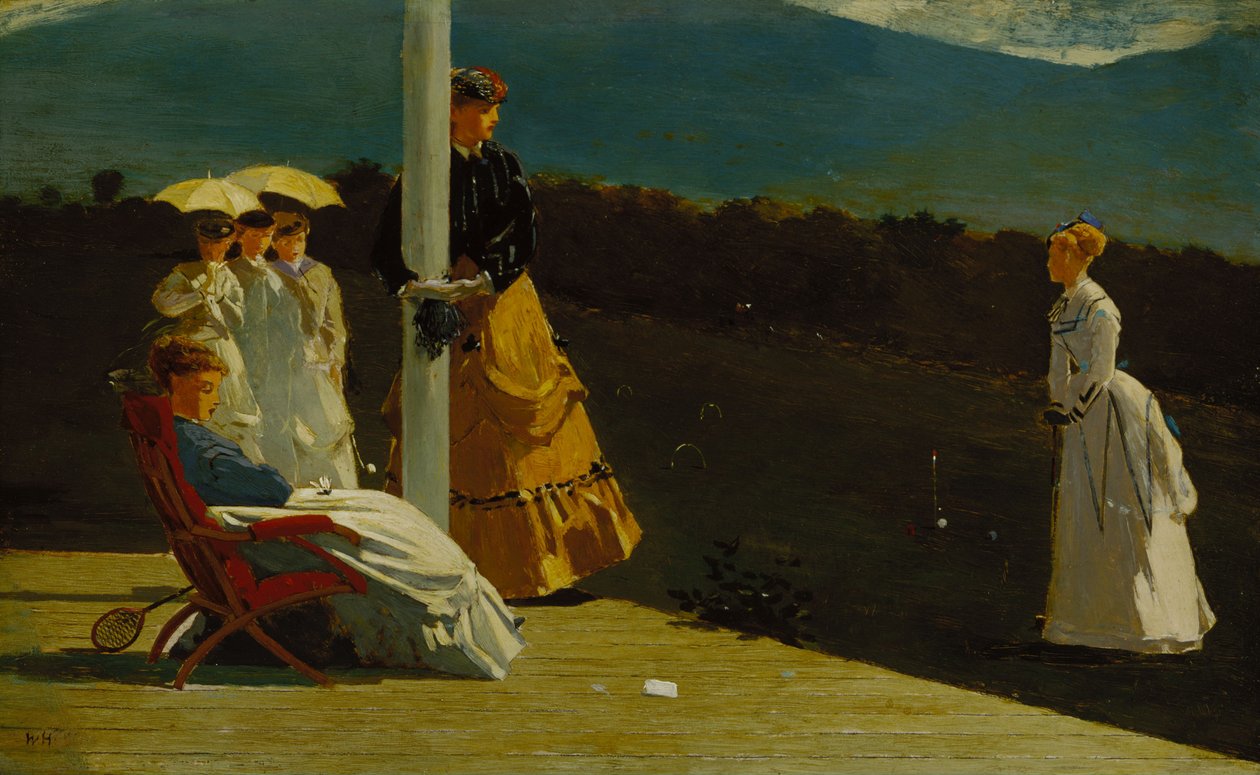 Partita di croquet da Winslow Homer