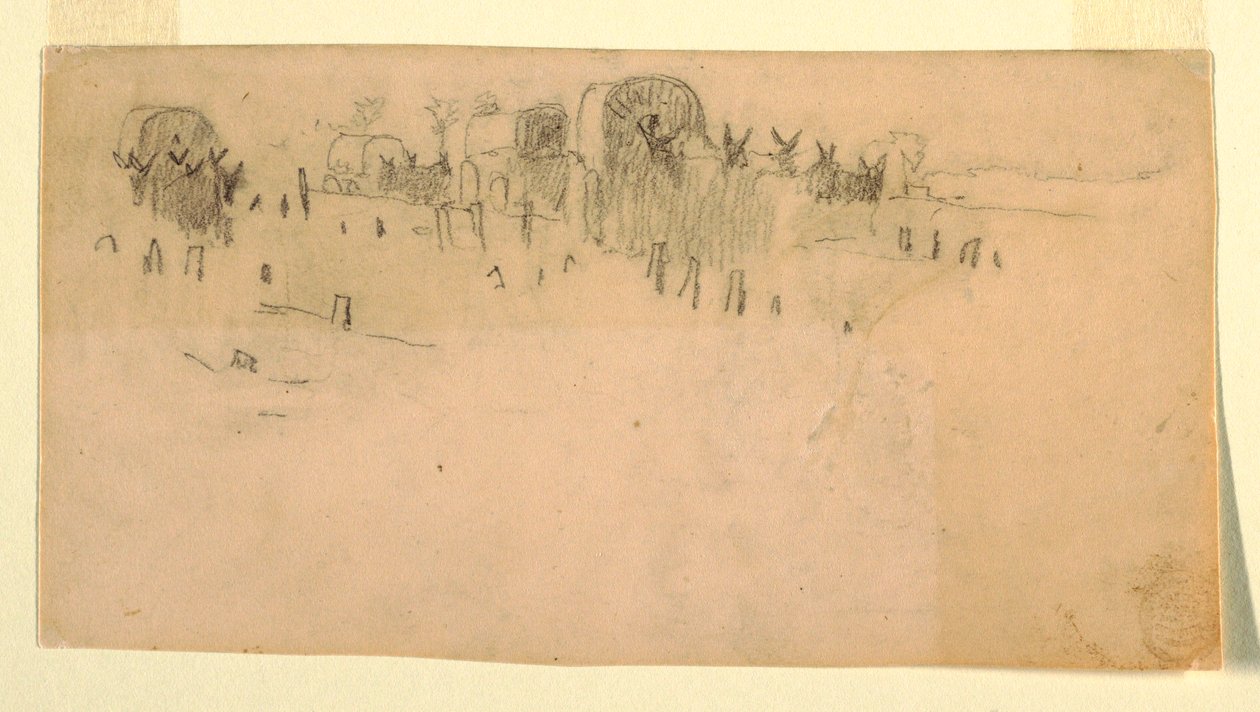 Disegno, Treno di carri dell