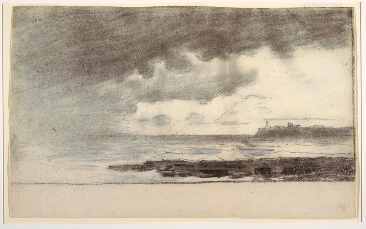 Disegno, Baia di Cullercoats, Inghilterra, 1881 da Winslow Homer