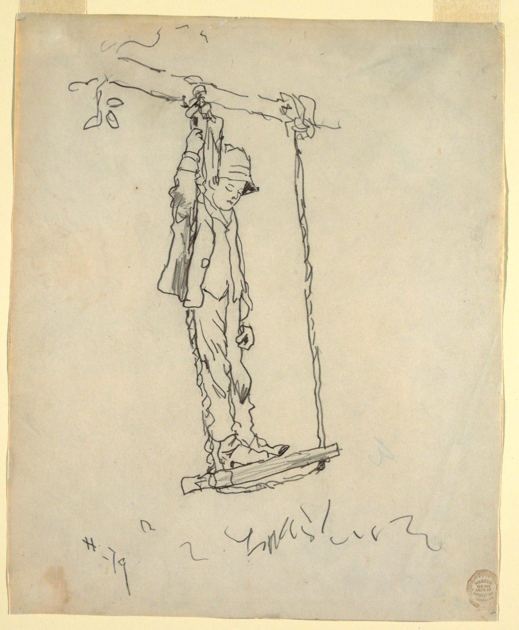Disegno, ragazzo sull